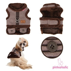 Pinkaholic Prime Flirt Harness  Brown - Premium hondentuig > honden harnas from Pinkaholic - Just €29.99! Shop now at Frenkiezdogshop