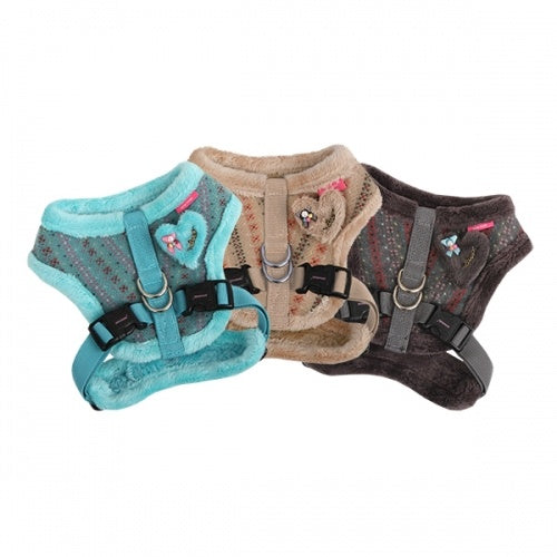 Pinkaholic Twilight Snugfit Harness Beige - Premium hondentuig > honden harnas from Pinkaholic - Just €25.99! Shop now at Frenkiezdogshop