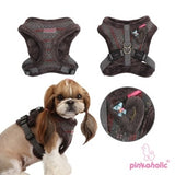 Pinkaholic Twilight Snugfit Harness Grey - Premium hondentuig > honden harnas from Pinkaholic - Just €25.99! Shop now at Frenkiezdogshop