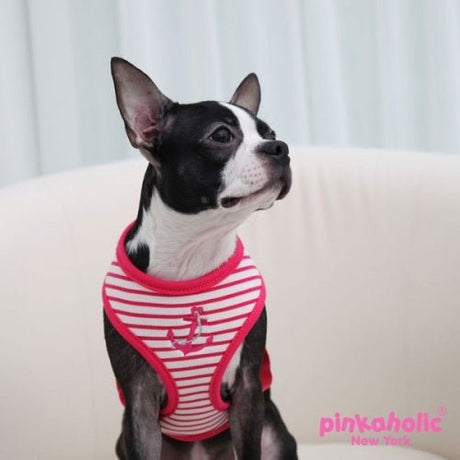 Pinkaholic Matelot harness Pink hondentuig > honden harnas > model A Medium