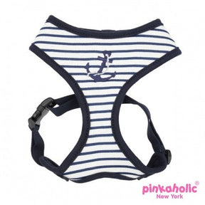 Pinkaholic Matelot harness Navy hondentuig > honden harnas > model A Medium