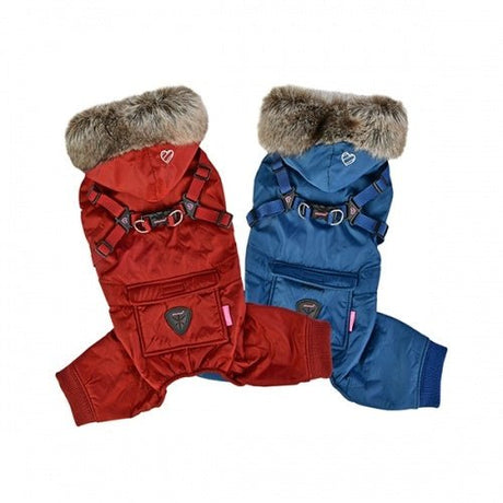 Pinkaholic Addie Jacket Harness Navy Hondenkleding > hondenjas Small