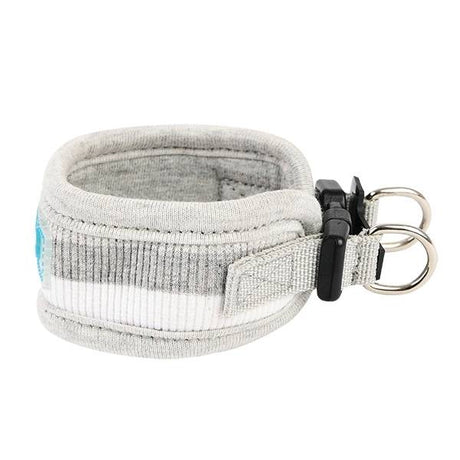 Puppia Oceane halsband grey ( Medium) halsband > hondenhalsband Small