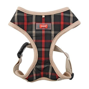Puppia Baxter Harness model A Black ( XL ) hondentuig > honden harnas > model A Large