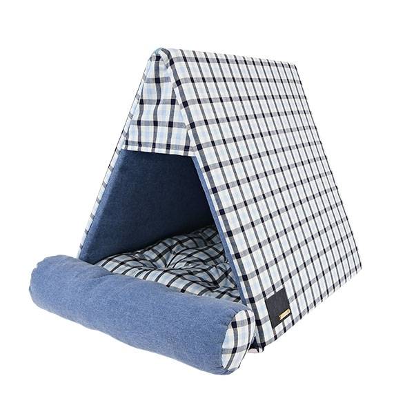 Puppia Navy Neil House - Premium hondenbed > hondenmand from Puppia - Just €89.99! Shop now at Frenkiezdogshop