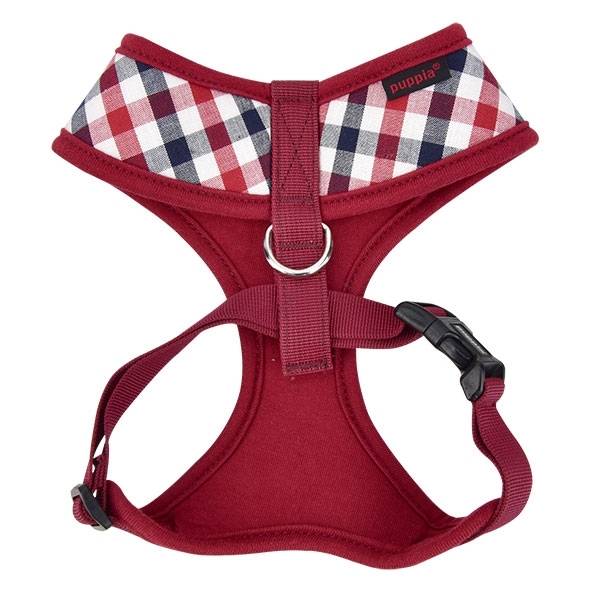 Puppia Neil Harness Wine model A ( LARGE ) - Premium hondentuig > honden harnas from Puppia - Just €24.99! Shop now at Frenkiezdogshop