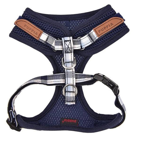 Puppia Neil Superior Harness model A navy - Premium hondentuig > honden harnas from Puppia - Just €24.99! Shop now at Frenkiezdogshop