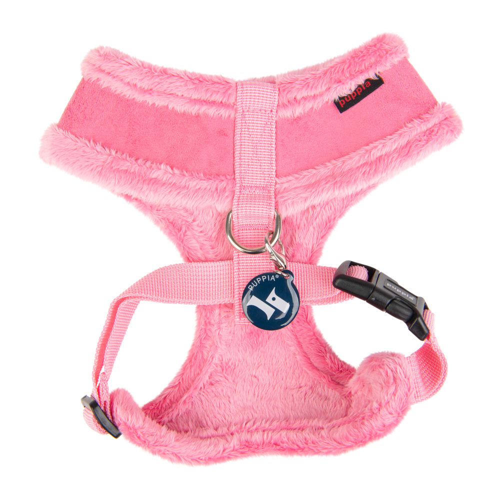 Puppia Terry Harness model A Pink - Premium hondentuig > honden harnas from Puppia - Just €26.99! Shop now at Frenkiezdogshop