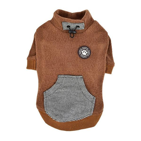 Puppia Rezso Hoodie Camel - Premium Hondenkleding > Hondentrui from Puppia - Just €37.99! Shop now at Frenkiezdogshop