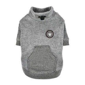 Puppia Rezso Hoodie Melange Grey - Premium Hondenkleding > Hondentrui from Puppia - Just €25! Shop now at Frenkiezdogshop