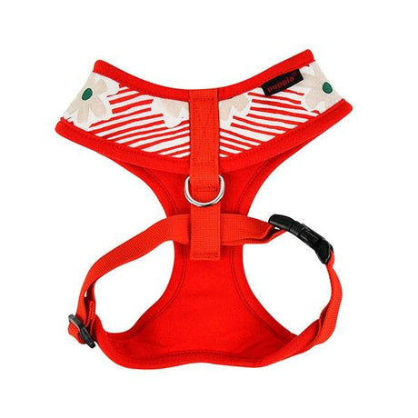 Puppia Verna Harness model A Red ( L ) - Premium hondentuig > honden harnas from Puppia - Just €24.99! Shop now at Frenkiezdogshop