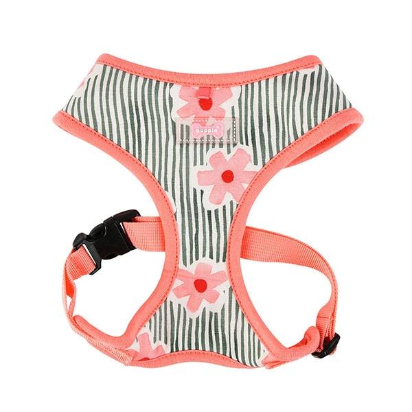 Puppia Verna Harness model A Pink ( S ) - Premium hondentuig > honden harnas from Puppia - Just €24.99! Shop now at Frenkiezdogshop