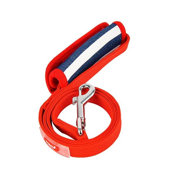 Puppia Zorion Lijn Red - Premium hondenriem > hondenlijn from Puppia - Just €15.99! Shop now at Frenkiezdogshop