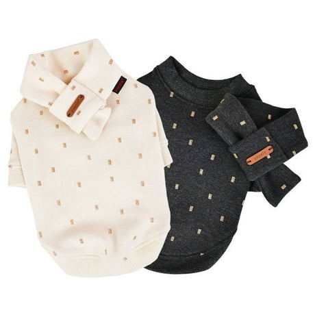 Puppia Sweater Orabel with Scarf Ivory Hondenkleding > Hondentrui Small