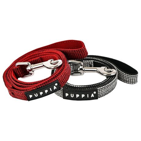 Puppia Puppytooth Lijn Black - Premium hondenriem > hondenlijn from Puppia - Just €14.99! Shop now at Frenkiezdogshop