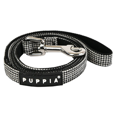 Puppia Puppytooth Lijn Black - Premium hondenriem > hondenlijn from Puppia - Just €14.99! Shop now at Frenkiezdogshop