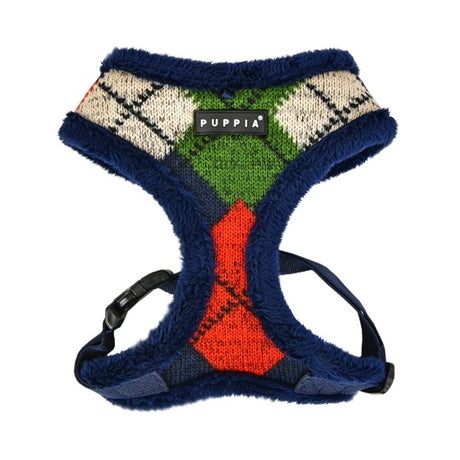 Puppia Jolly Harness Model A Navy ( X-Large ) - Premium hondentuig > honden harnas from Puppia - Just €23.99! Shop now at Frenkiezdogshop