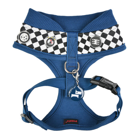 Puppia Racer Harness Model A Royal Blue - Premium hondentuig > honden harnas from Puppia - Just €33.99! Shop now at Frenkiezdogshop