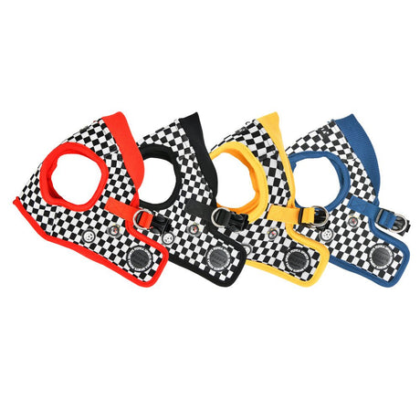 Puppia Harness B Racer Royal Blue hondentuig > honden harnas > model B Small