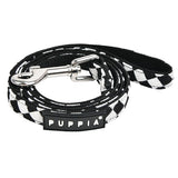 Puppia Racer Lijn Black - Premium hondenriem > hondenlijn from Puppia - Just €14.99! Shop now at Frenkiezdogshop