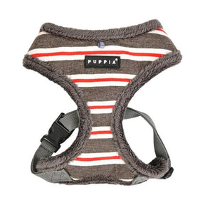 Puppia Rowdy Harness Model A Dark Grey hondentuig > honden harnas > model A Small