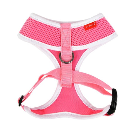 Puppia Soft Harness II model A pink - Premium hondentuig > honden harnas from Puppia - Just €18.99! Shop now at Frenkiezdogshop