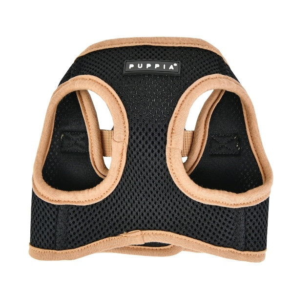 Puppia Soft Vest Harness II model B black - Premium hondentuig > honden harnas from Puppia - Just €19.99! Shop now at Frenkiezdogshop