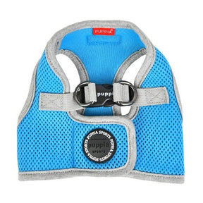 Puppia Soft Vest Harness II model B sky blue hondentuig > honden harnas > model B Small