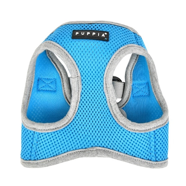 Puppia Soft Vest Harness II model B sky blue - Premium hondentuig > honden harnas from Puppia - Just €19.99! Shop now at Frenkiezdogshop