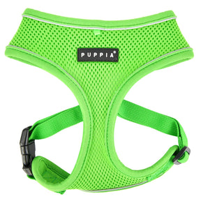 Puppia Soft Harness PRO model A Green hondentuig > honden harnas > model A Small