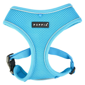 Puppia Soft Harness PRO model A Skyblue hondentuig > honden harnas > model A Small