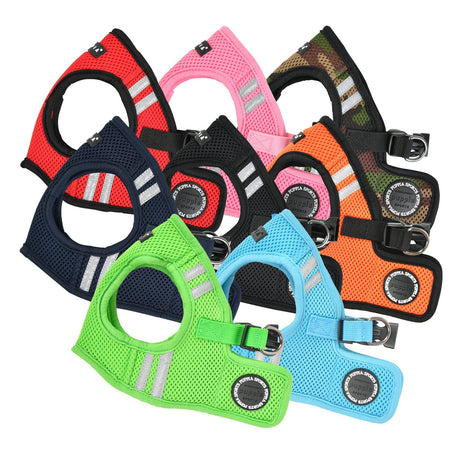 Puppia Soft Vest Harness PRO model B Skyblue hondentuig > honden harnas > model B Small