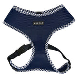 Puppia Vivien Check Harness model A navy - Premium hondentuig > honden harnas from Puppia - Just €21.99! Shop now at Frenkiezdogshop