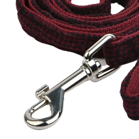 Puppia Gaspar Lijn Wine hondenriem > hondenlijn Medium