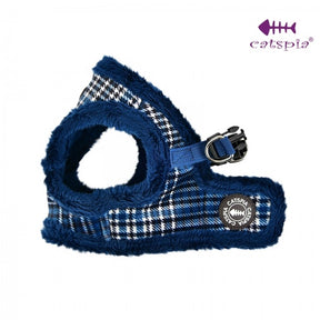 Catspia Neve Vest Harness model B Navy - Premium Kattentuig > kattenharnas from Catspia - Just €20! Shop now at Frenkiezdogshop
