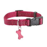 Bobby SAFE collar Fuchsia - Premium halsband > hondenhalsband from Bobby - Just €6.99! Shop now at Frenkiezdogshop