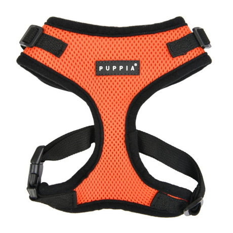 Puppia Soft Harness Ritefit Orange - Premium hondentuig > honden harnas from Puppia - Just €19.99! Shop now at Frenkiezdogshop