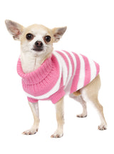 Urban Pup Pink & White Candy Stripe Sweater - Premium Hondenkleding > Hondentrui from Urban Pup - Just €24.99! Shop now at Frenkiezdogshop