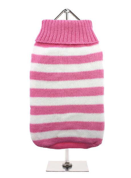 Urban Pup Pink & White Candy Stripe Sweater - Premium Hondenkleding > Hondentrui from Urban Pup - Just €24.99! Shop now at Frenkiezdogshop