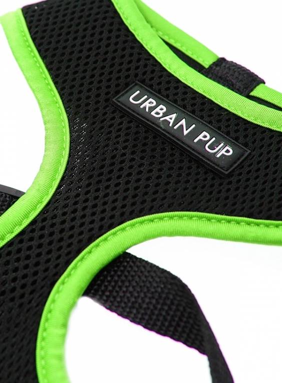 Urban Pup Active Mesh Neon Green Harness - Premium hondentuig > honden harnas from Urban Pup - Just €16.99! Shop now at Frenkiezdogshop