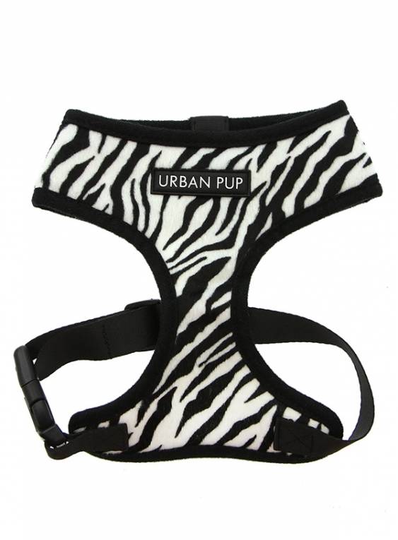 Urban Pup Zebra Print Harness - Premium hondentuig > honden harnas from Urban Pup - Just €24.99! Shop now at Frenkiezdogshop