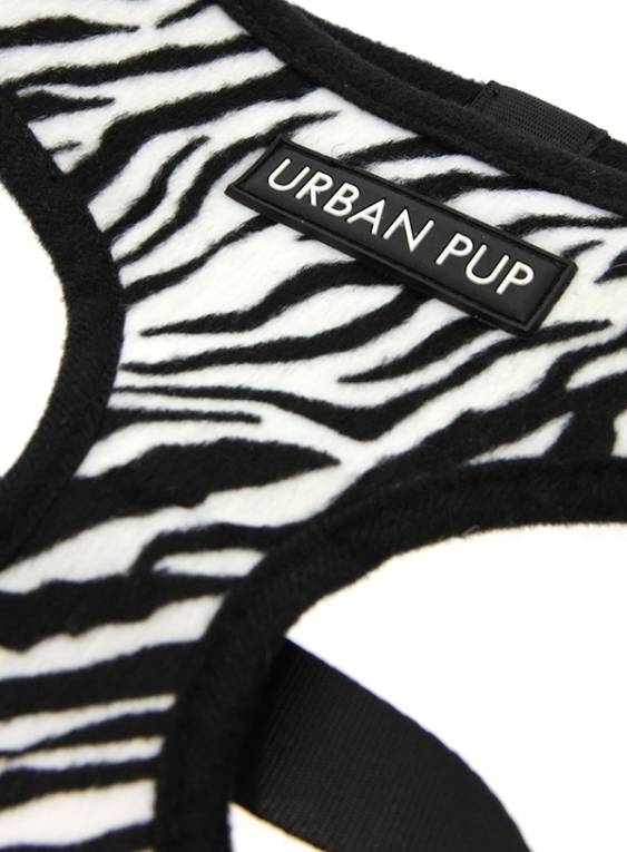 Urban Pup Zebra Print Harness - Premium hondentuig > honden harnas from Urban Pup - Just €24.99! Shop now at Frenkiezdogshop