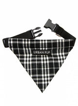 Urban Pup Black & White Tartan Bandana - Premium Hondenkleding > bandana from Urban Pup - Just €14.99! Shop now at Frenkiezdogshop