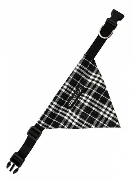 Urban Pup Black & White Tartan Bandana - Premium Hondenkleding > bandana from Urban Pup - Just €14.99! Shop now at Frenkiezdogshop