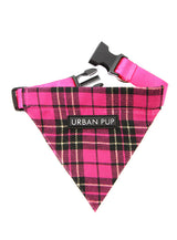 Urban Pup Fuchsia Pink Tartan Bandana - Premium Hondenkleding > bandana from Urban Pup - Just €14.99! Shop now at Frenkiezdogshop