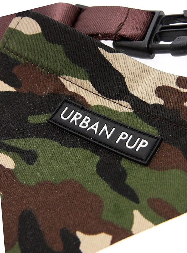 Urban Pup Camouflage Green Bandana - Premium Hondenkleding > bandana from Urban Pup - Just €14.99! Shop now at Frenkiezdogshop