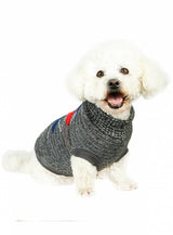 Urban Pup Charcoal Grey / Red Argyle Sweater ( S & L ) - Premium Hondenkleding > Hondentrui from Urban Pup - Just €22.99! Shop now at Frenkiezdogshop