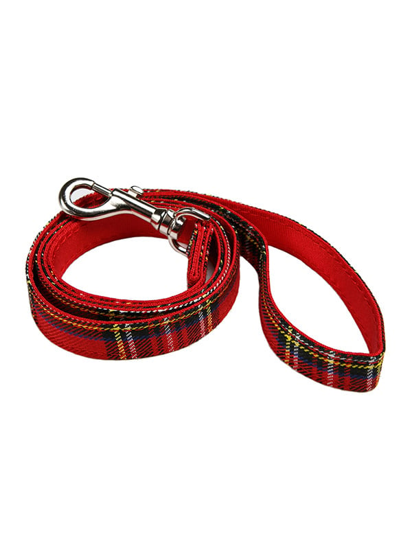 Urban Pup RedTartan Lead - Premium hondenriem > hondenlijn from Urban Pup - Just €12.99! Shop now at Frenkiezdogshop