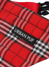 Urban Pup Red Checked Tartan Bandana - Premium Hondenkleding > bandana from Urban Pup - Just €14.99! Shop now at Frenkiezdogshop