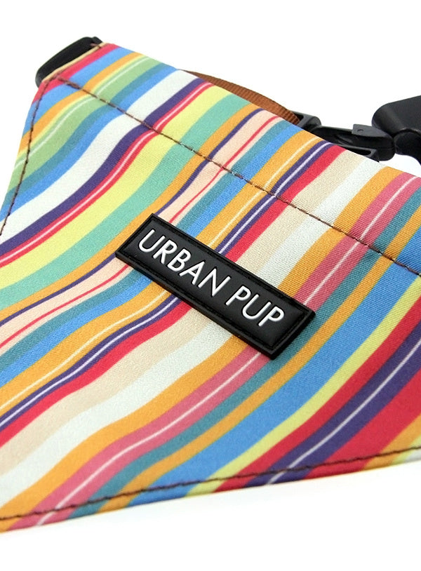 Urban Pup Henley Striped  Bandana - Premium Hondenkleding > bandana from Urban Pup - Just €14.99! Shop now at Frenkiezdogshop